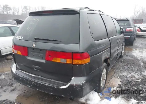 2003 Honda Odyssey Ex-L из США, поврежденный, VIN 5FNRL18963B084208